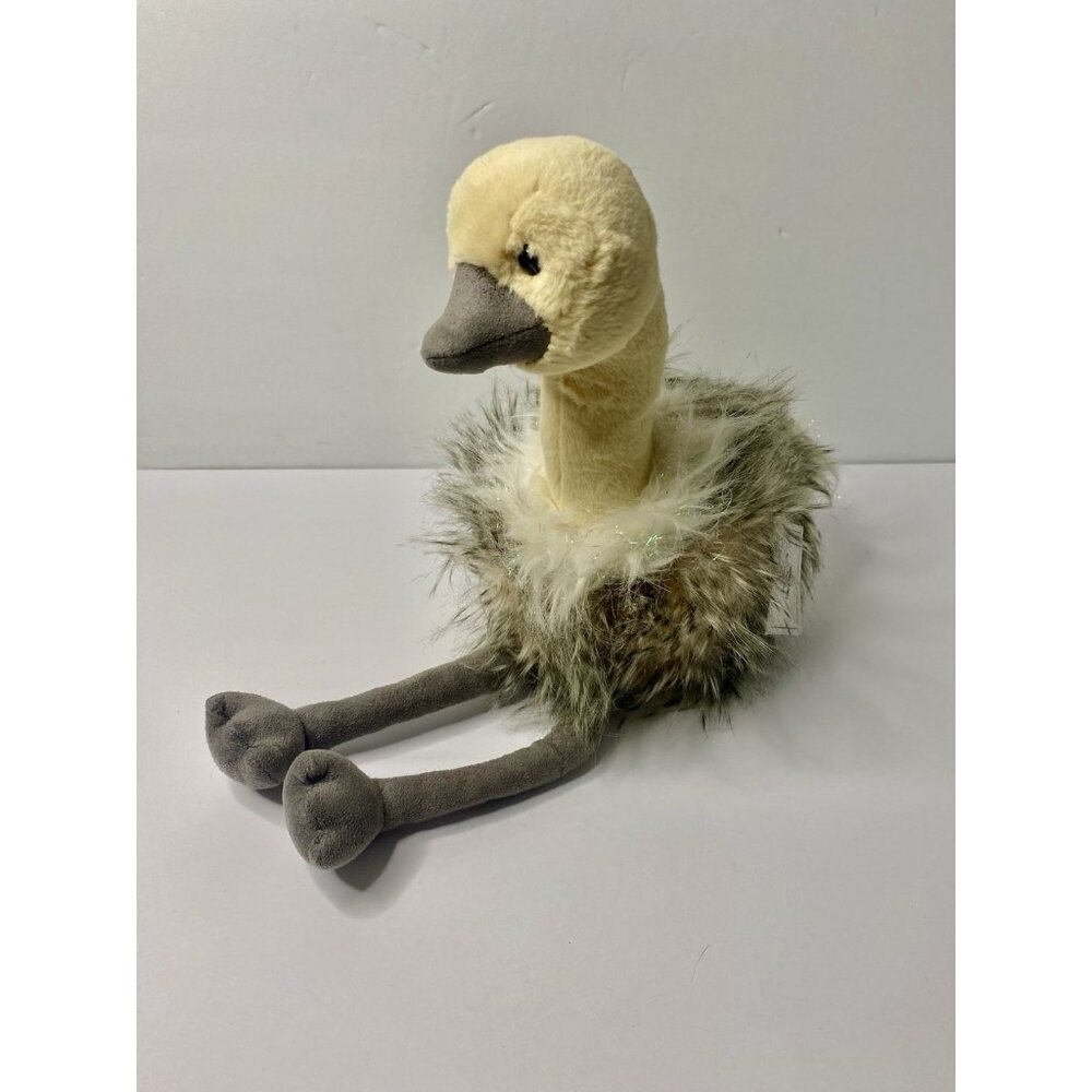 Purely Luxe 13” Sadira Ostrich Plush Stuffed Animal Aurora World Bird‎
